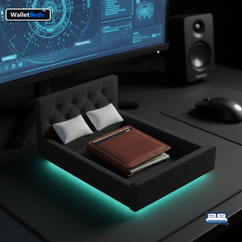 Midnight Tufted Edition Wallet Bed