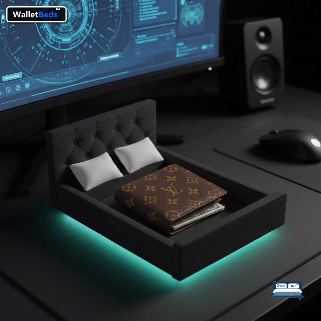Midnight Tufted Edition Wallet Bed