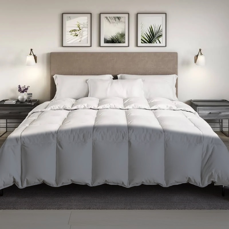 Gray Comforter View